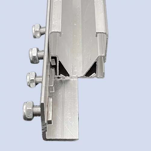 ND Solar Coupling Plates secured